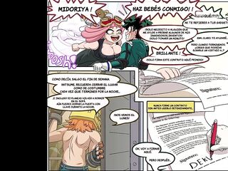 Hatsume Jerks Midoriya With A Toy Until That guy Finishes - My Hero Academia Manga