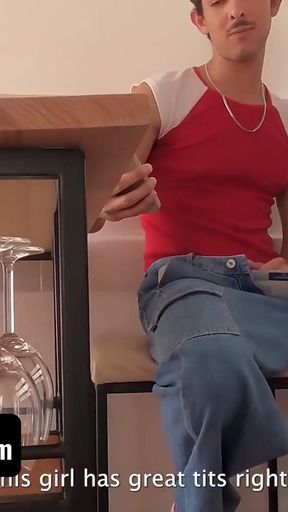 Alfonso Is Doing Plumbing Work For Enrique When He Notices That He Keeps Touching His Bulge   Clip 1