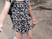linda trans con sandalias nuevas muy caliente sale a caminar busca un pene grande y grueso