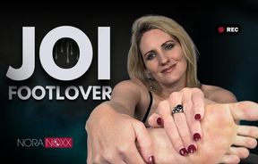 JOI for Footlovers: Too hot to handle!