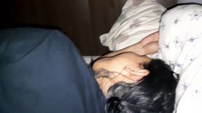 After watching porn movie my Indian sister-in-law gets hot and ended up spreading her legs to fuck me.
