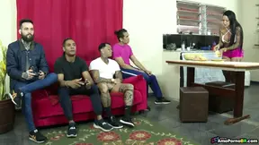 Step mom gives the best Brazilian blow job