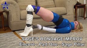 Sage's Bondage Improv - Encore - Part One - Sage Pillar - 1920x1080