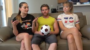 Two fresh faces River &amp; Derek&#039;s Sexy Game of Strip Soccer