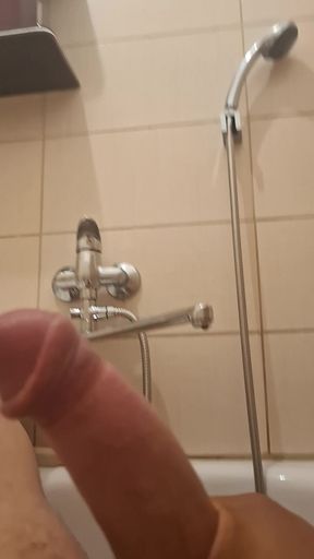 Masturbated in the Bathtub