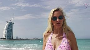 risky: agreed to fuck date on the beach (of dubai)!