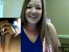 milf mastrubate at work