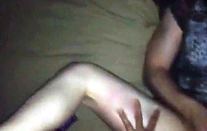 Cumming while being fucked