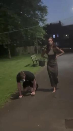 Night time in the park🌳🐶