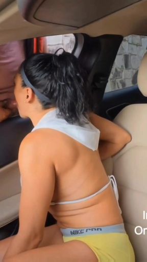 Wife with a stranger in the car   Clip 1