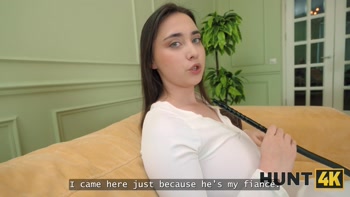 HUNT4K. Remido has soing wet under her panties