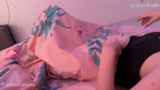 Stepson during a family trip to relatives fucks his stepmother in a hotel and cums in her mouth