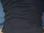 Str8 Bro Rides Huge Dildo