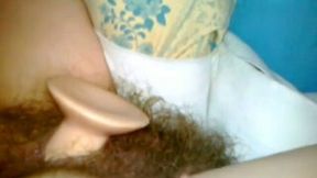 I love to fuck my wifey's hairy snatch from behind