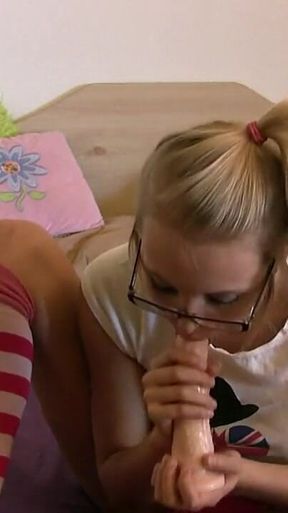 Issy Mai Double Dong BJ Featuring Issy Mai