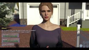 Race of Life - She Saw Me in My Car and Starting Touching Her Nipples