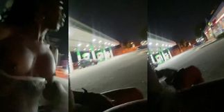 Public Caught Jerking Off Big Cock While Being Watched