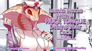 Lamia Nurse Sucks Your Cock With Her Huge Tongue [Blowjob Audio Roleplay]