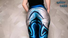 Hot Mommy&#039;s Butt Stays Round and Firm with Daily Workouts and Dildo Squats