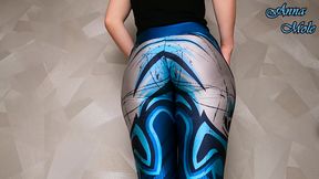Hot Mommy&#039;s Butt Stays Round and Firm with Daily Workouts and Dildo Squats
