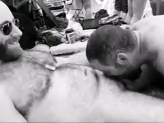 JohnBear Being fucked at a Pool Party