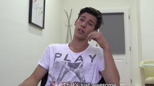 Dirty Scout: Twink Applicant Gets Hired with Benefits