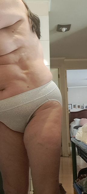 MILF in White Panties with Heat