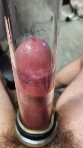 Thick Cocked straight Aussie tradie sucked by milking machine (no cum) - Session.04