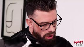 NASTYDADDY Horny Alpha Wolfe Breeds His Eager Worker Joel Someone