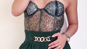 ”#ginger #corset #sparkling”