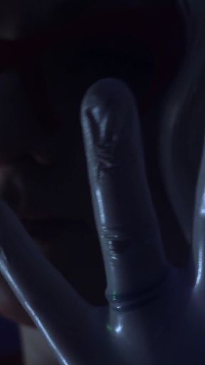 Medical gloves ASMR video (Arya Grander)