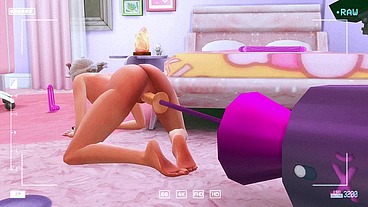 perverted stepdaughter checks deep throat in front of the camera for her stepfather sims me hentai animation