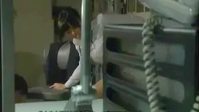 Oriental Businesswoman Secret Desires Unleashed by Janitor Erotic Encounter