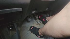 MistressLA Pedal pumping in socks