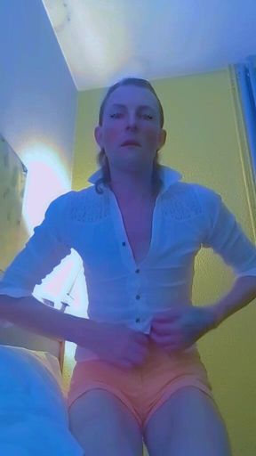 I start the striptease