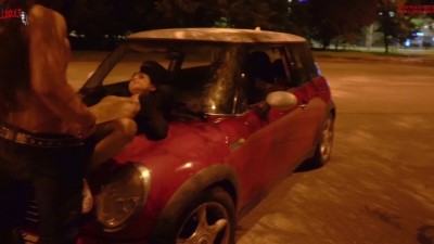 Wild Car Hood Sex Adventure on the Open Road