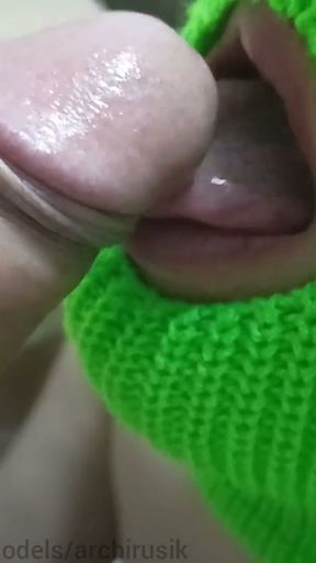 College student sucker sucks daddy's big powerful fat cock!   Clip 2