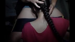 Two rural girls are hiding from everyone in an abandoned place to have sex - Lesbian Illusion Girls