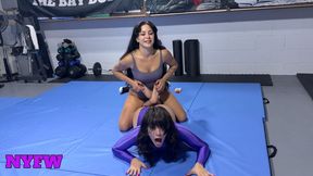 Sushii Xhyvette vs Mia Hope - Foot Tickle Humiliation