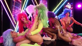 Jem & the Holograms Vs the Misfits Lesdom Orgy