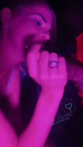 Tara Secret GloryMobil - My First BLACK COCK EVER 😍 Blonde Hot Wife enjoys BBC and swallow his Cum