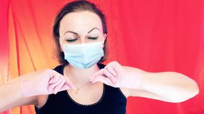 ASMR with snaps, wearing medical gloves - by Arya Grander