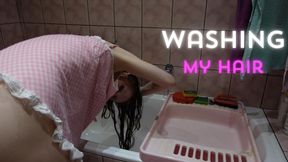 Washing my hair