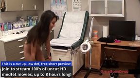Petite Latina Alexa Chang in medical fetish humiliation scene