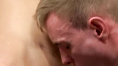 Handsome young bottom with a manly beard fucked good