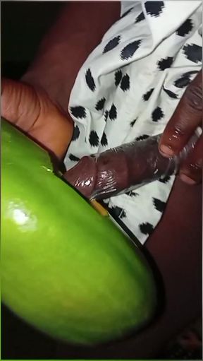 BIG MASSIVE EBONY CUCUMBER