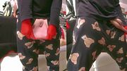 CBT Hardcore Scrotum Stretching Stretched Meat Balls Stretcher Extreme Ballbusting