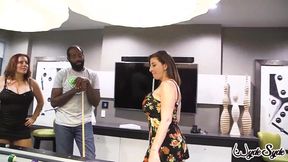 Sara Jay and Nikki Ferrari Get Pounded Hard in Lingerie with Dirty Talk and Wild Sex!