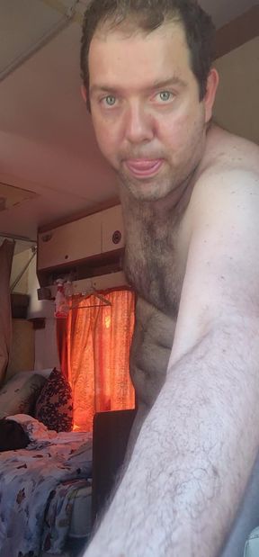 All Naked in Camper