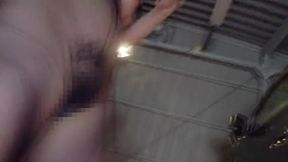Part1 The clerk at the hair removal salon I saw in the example advertisement was a G-cup demon